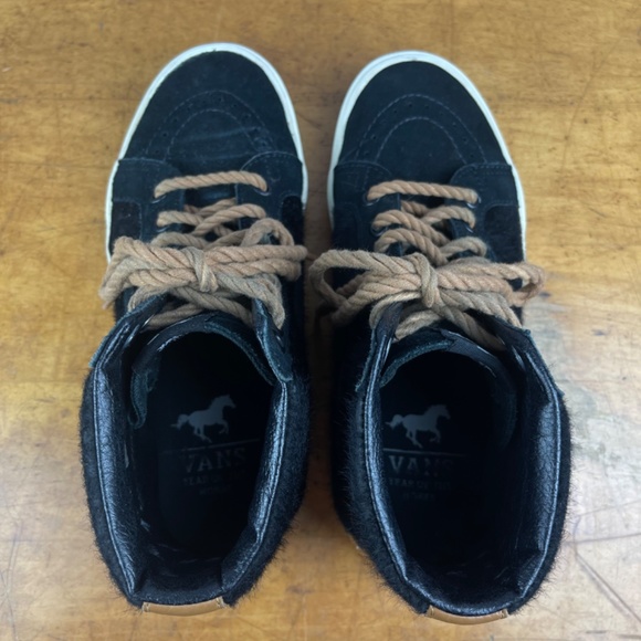 Vans SK8-Hi Reissue Year of the Horse Hi Tops Black Pony Hair Men 6.5 Women 8 main image 8